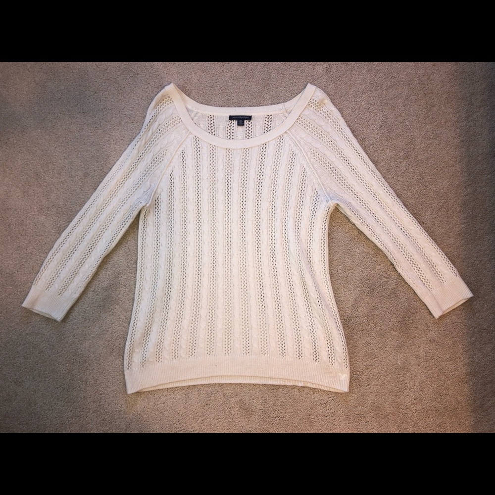 M- American Eagle Sweater (White)
